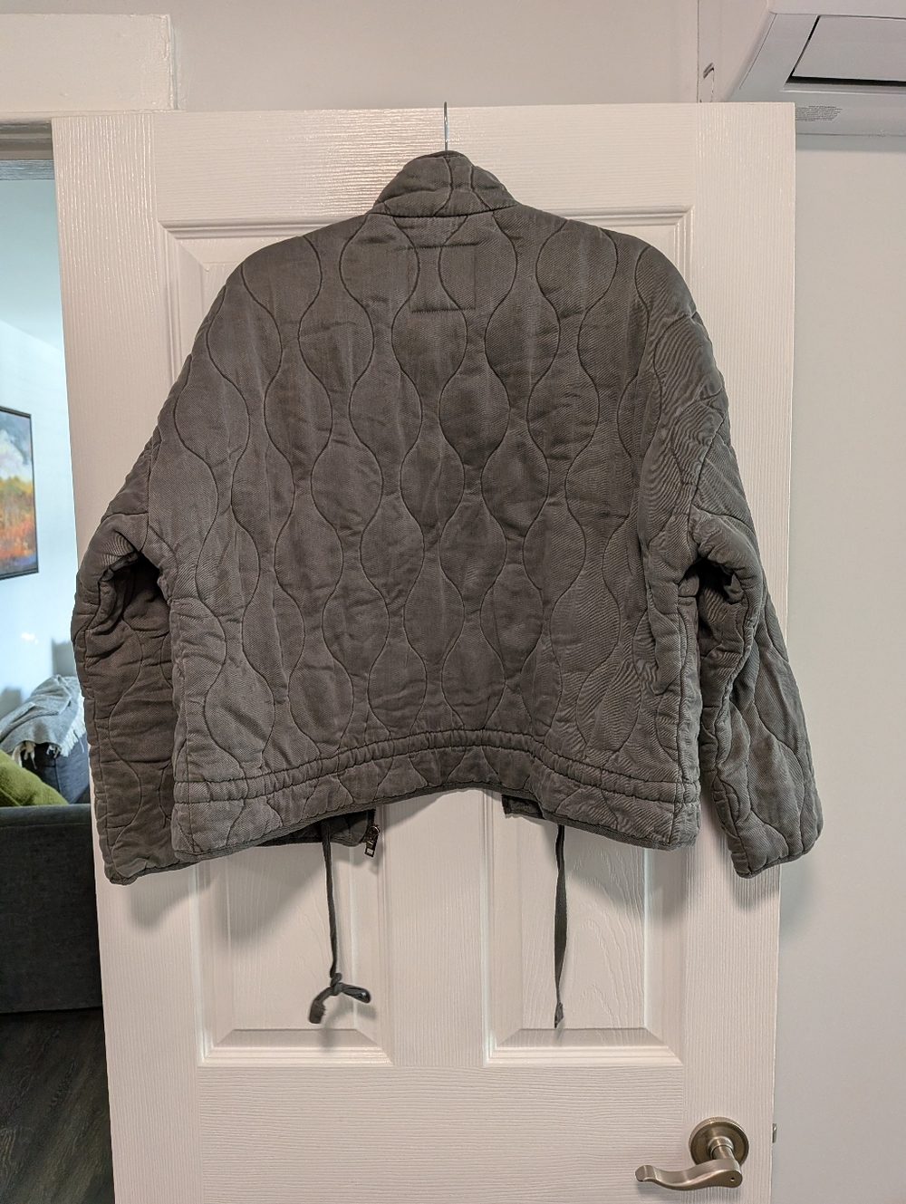 Zara Quilted Drawstring Jacket - Picture 5 of 5